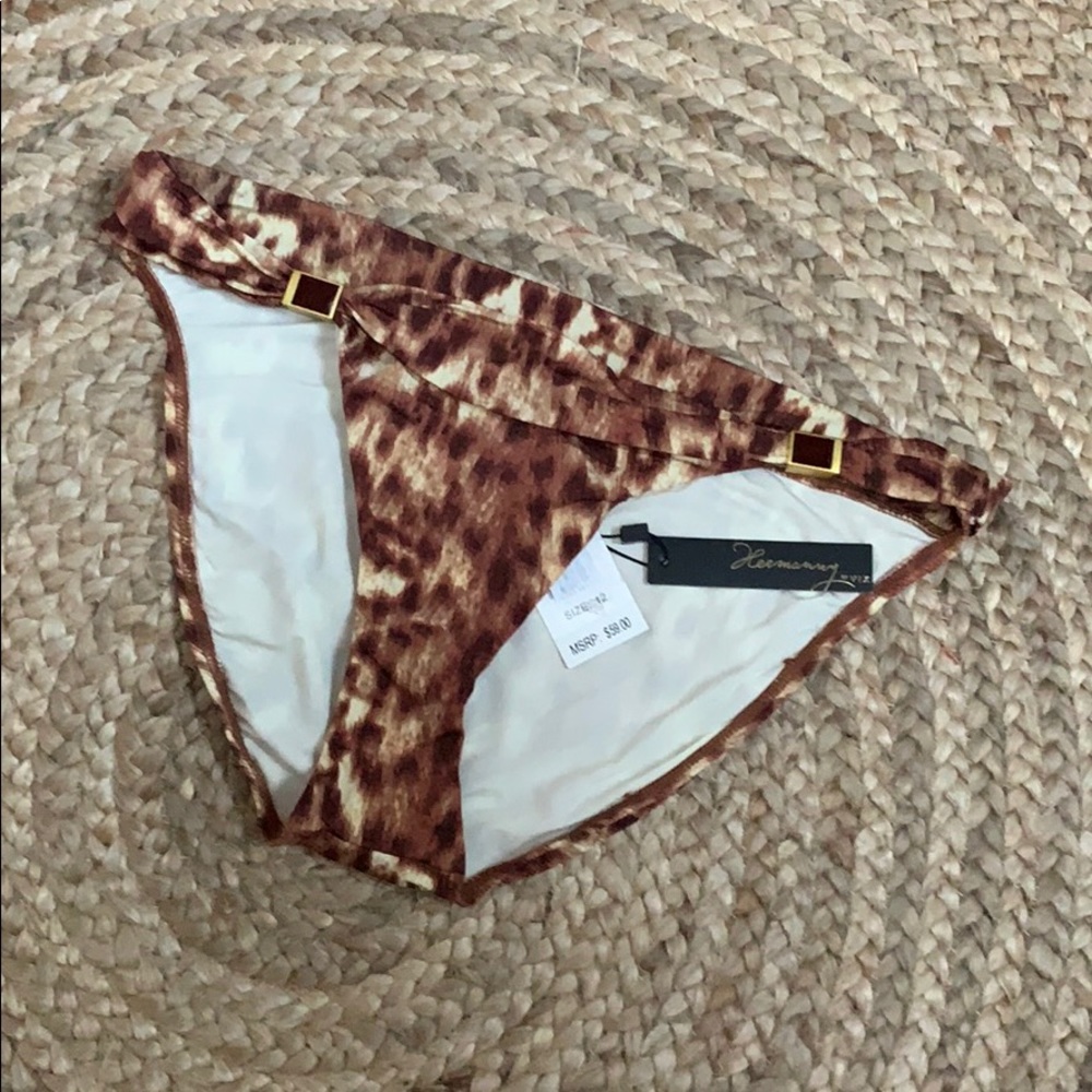 HERMANNY by VIX LEOPARD/ANIMAL BIKINI BOTTOM